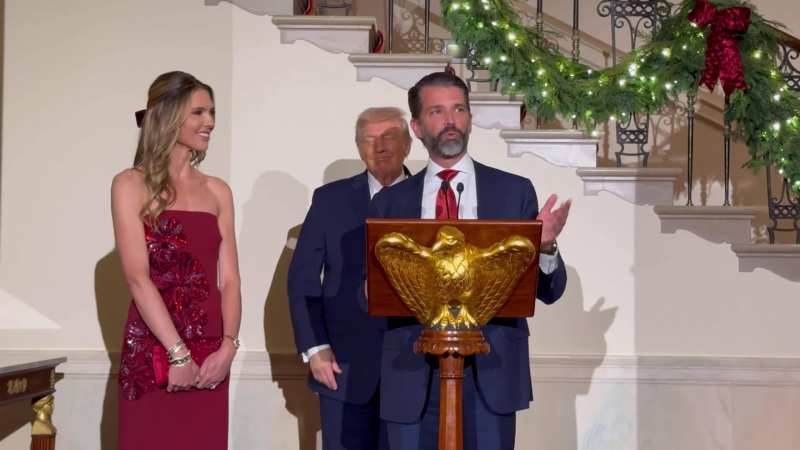 गर्लफ्रेंड से शादी करने जा रहे हैं  ट्रंप जूनियर; व्हाइट से हुआ ऐलान, देखिए VIDEO