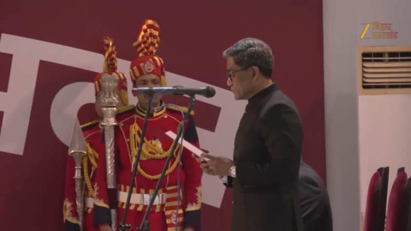 पटना हाई कोर्ट के चीफ जस्टिस न्यायमूर्ति संगम कुमार साहू ने ली पद एवं गोपनीयता की शपथ