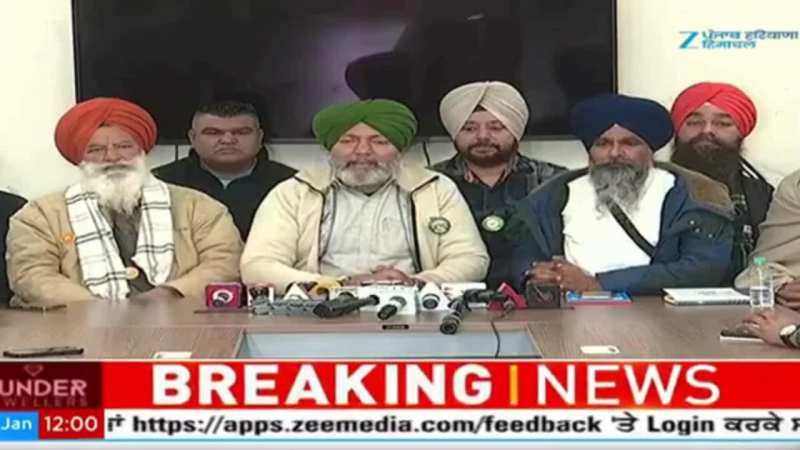 ਕਿਸਾਨਾਂ ਨੇ ਸੰਘਰਸ਼ ਤੇਜ਼ ਕਰਨ ਦੀ ਦਿੱਤੀ ਚਿਤਾਵਨੀ