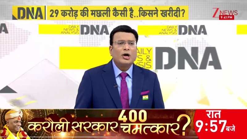 DNA: दुनिया की सबसे महंगी मछली कैसी है, कितने में बिकी है? 28 Crore Fish। Zee News