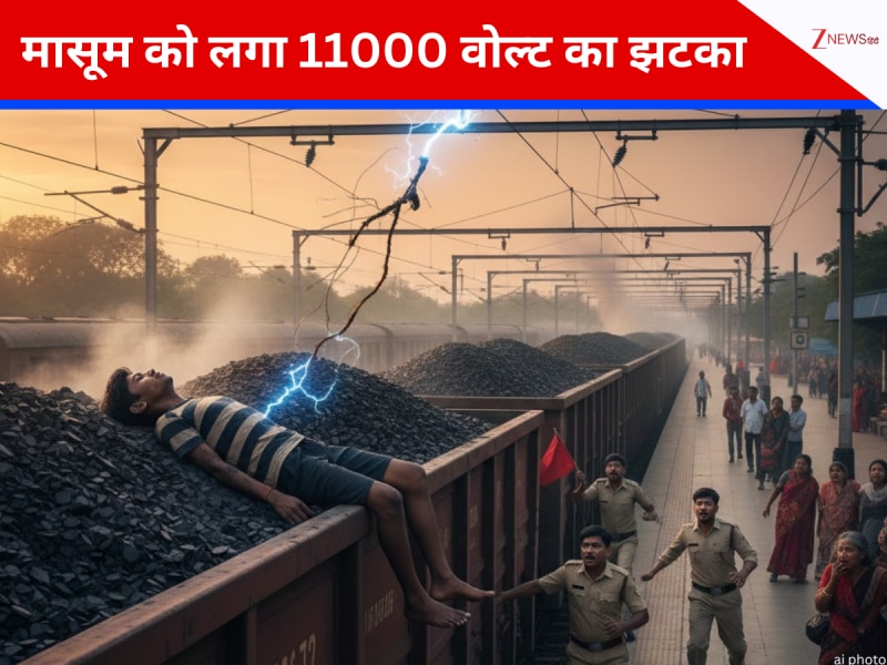 BREAKING : पतंग के चक्कर में हाईटेंशन लाइन की चपेट में आया मासूम