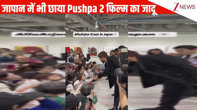 जापान में छाया Allu Arjun की फिल्म पुष्पा 2 का जादू, सुपरस्टार को देखते ही रोने लगी महिला फैन, फैमिली संग पहुंचे एक्टर