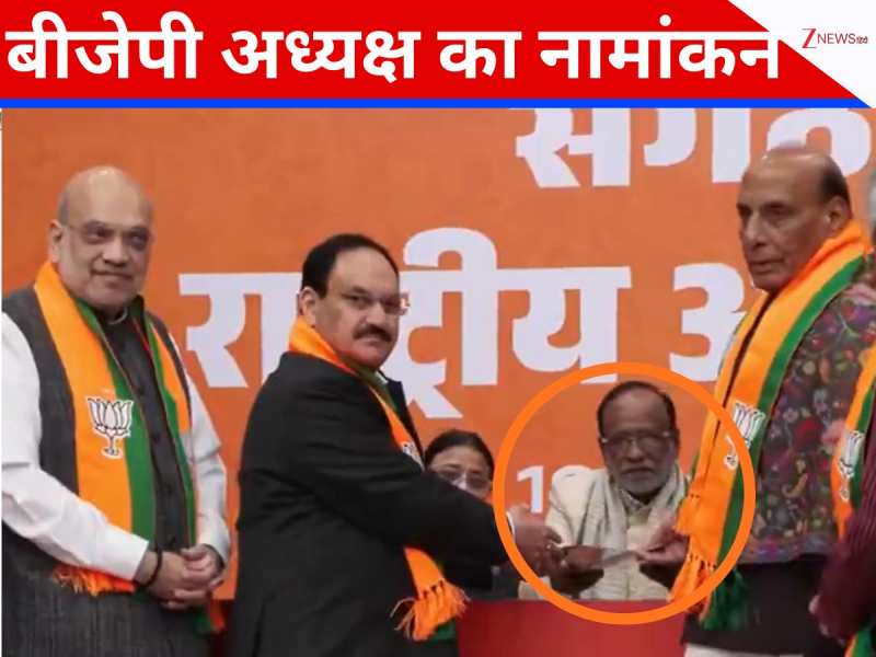 ये नेता कौन हैं जिन्हें शाह और राजनाथ कागज सौंप रहे? नितिन नबीन के नामांकन का नजारा