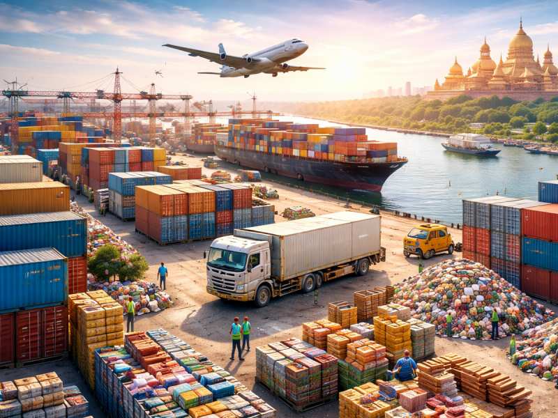 निर्यात में यूपी की उड़ान, देश में चौथे नंबर पर पहुंचा सीएम योगी का प्रदेश