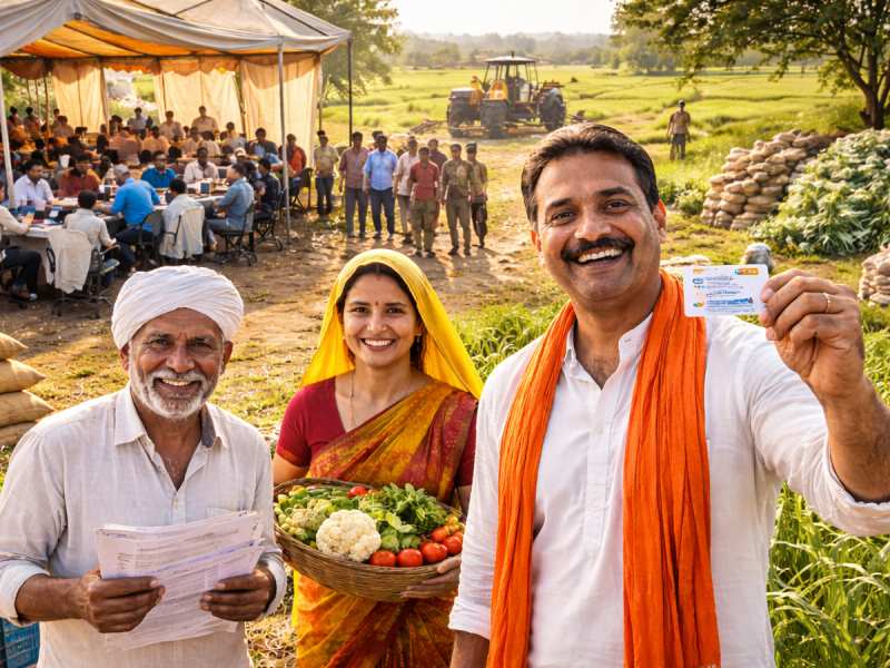 किसान योजनाओं की चाबी बनी फार्मर आईडी, बस्ती-गाजियाबाद-रामपुर टॉप पर