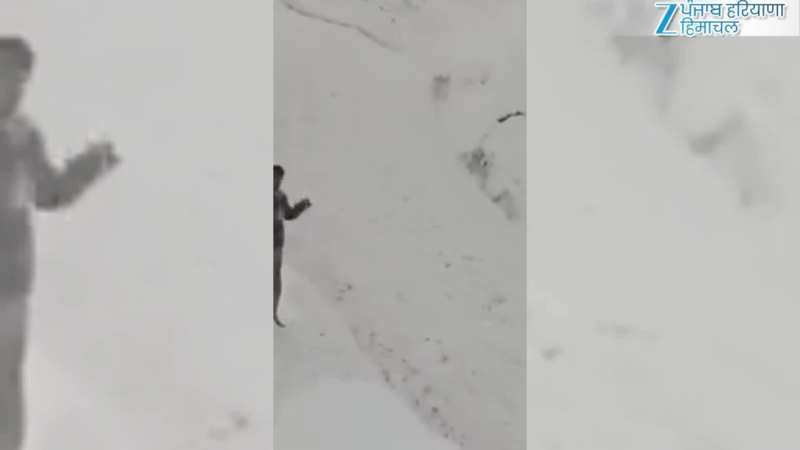 चंबा की पांगी घाटी में बहता ग्लेशियर कैमरे में कैद, मिंधल पंचायत का वीडियो वायरल