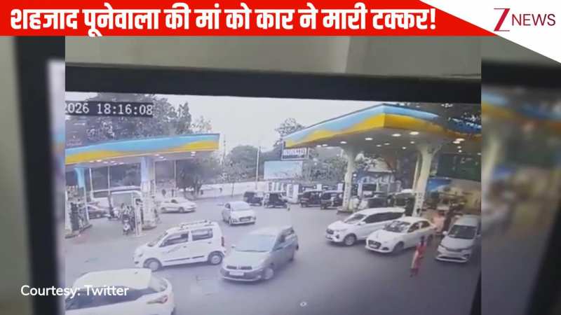 बीजेपी प्रवक्ता शहजाद पूनेवाला की मां के साथ हुआ हादसा, पेट्रोल पंप पर कार ने मारी टक्कर, अस्पताल में भर्ती