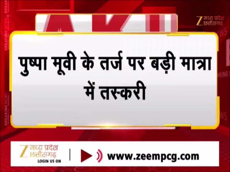 छत्तीसगढ़ लाल चंदन की तर्ज पर हो रही थी खैर लकड़ी की तस्करी, पकड़े गए तस्कर 