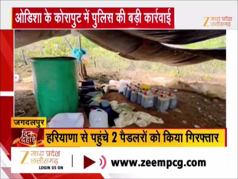 जगदलपुर जिले में 200 करोड़ की हशीश जब्त, देशभर में सप्लाई करने की थी प्लानिंग
