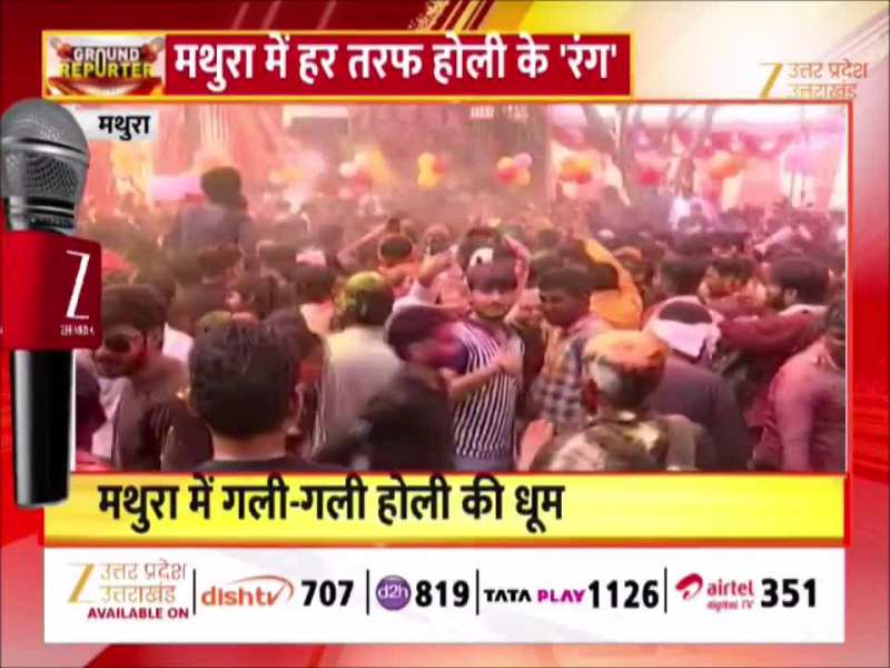 गोकुल में खेली गई छड़ी मार होली, यशोदा के लाडले पर बरसा प्रेम, देखें अद्भुत नजारा