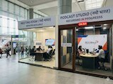 ऑफिस स्पेस चाहिये या पॉडकास्ट स्टूडियो ! नमो भारत स्टेशन पर शुरू हुई हाईटेक सुविधा