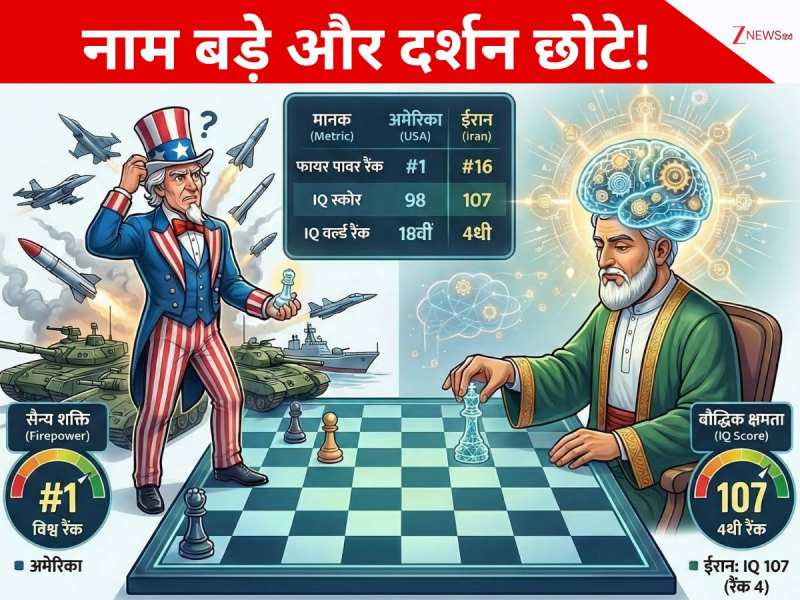 IQ में तो ईरान से भी फिसड्डी निकला अमेरिका! अकेले पड़े ट्रंप यूं ही नहीं छटपटा रहे