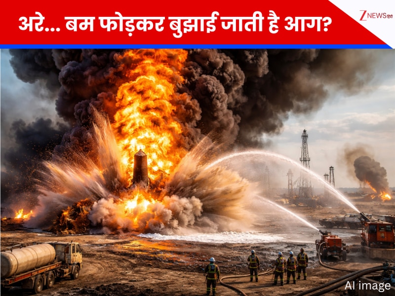 अरे... बम फोड़कर बुझाई जाती है आग? तेल के कुओं में लगी भीषण लपटों को काबू करने का \'खतरनाक\' तरीका; जानें डायनामाइट का रोल