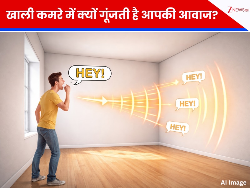 खाली कमरे में क्यों गूंजती है आपकी आवाज? जानें इसके पीछे का असली साइंस, कमरे में सामान भरते ही हो जाता है सन्नाटा