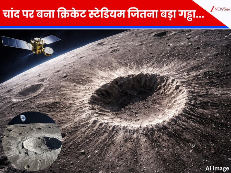 चांद पर हुआ \'महा-विस्फोट\'! रातों-रात बन गया क्रिकेट के स्टेडियम जितना बड़ा गड्ढा; NASA के आर्टेमिस मिशन की बढ़ी टेंशन