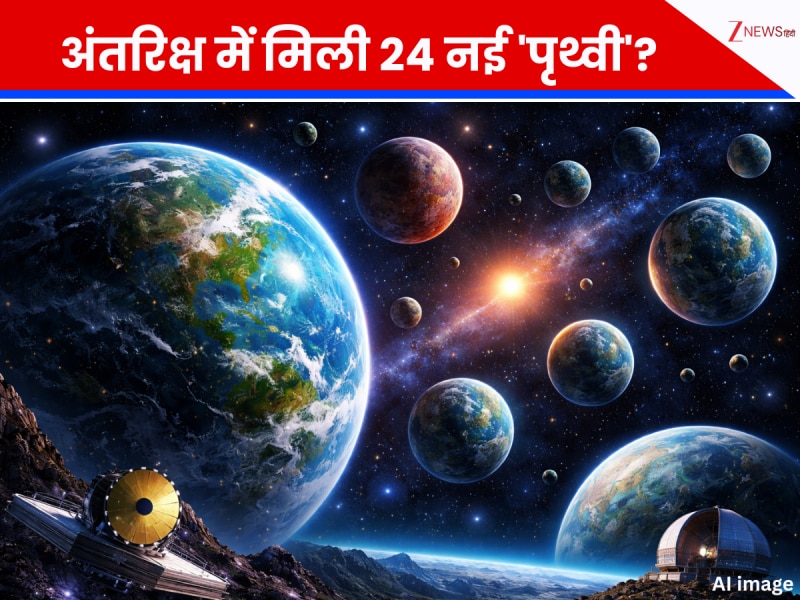 अंतरिक्ष में मिली 24 नई \'पृथ्वी\'? वैज्ञानिकों को दिखे ऐसे ग्रह जहां मुमकिन है जीवन; अब दुनिया के सबसे ताकतवर टेलिस्कोप खोलेंगे राज