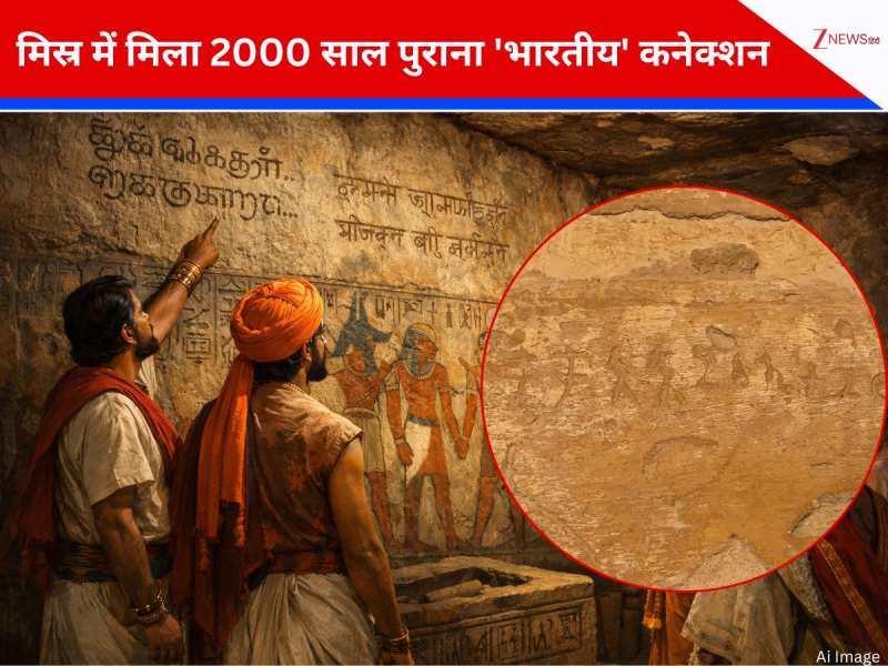 2000 साल पहले मिस्र में क्या कर रहे थे भारतीय? प्राचीन कब्रों की दीवारों पर मिली \'जिंदा\' सबूत, सुलझा सदियों पुराना रहस्य!