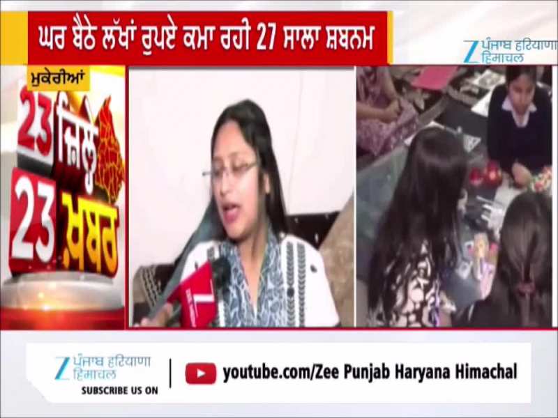 ਫਾਈਨ ਆਰਟ ਨਾਲ ਲੱਖਾਂ ਕਮਾ ਰਹੀ ਸ਼ਬਨਮ ਨੂੰ CM ਮਾਨ ਵੱਲੋਂ ਸਟੇਟ ਅਵਾਰਡ ਨਾਲ ਸਨਮਾਨ