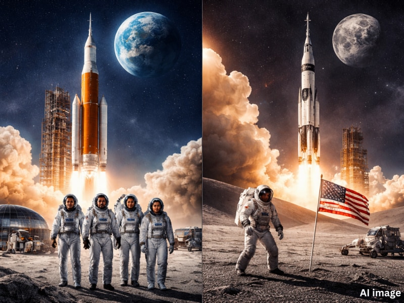 अपोलो से कितना अलग है NASA का Artemis 2 मिशन? 50 साल बाद मून मिशन में क्या-क्या हुआ बदलाव, जानें क्यों खास है ये सफर