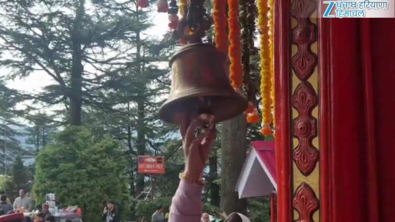 जाखू मंदिर में उमड़ा श्रद्धा का सैलाब: हनुमान जन्मोत्सव पर CM सुक्खू ने पत्नी संग किए दर्शन | VIDEO