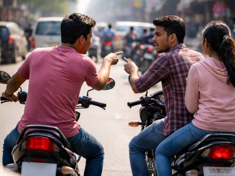 सड़क पर बहस फिर चली गोली, पुलिस के हाथ लगी बाइक-पिस्टल, आरोपी फरार