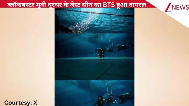 ब्लॉकबस्टर मूवी धुरंधर के बेस्ट सीन का BTS हुआ वायरल, Ranveer Singh ने बिना VFX शूट किया ये रियल स्टंट, Video देखें