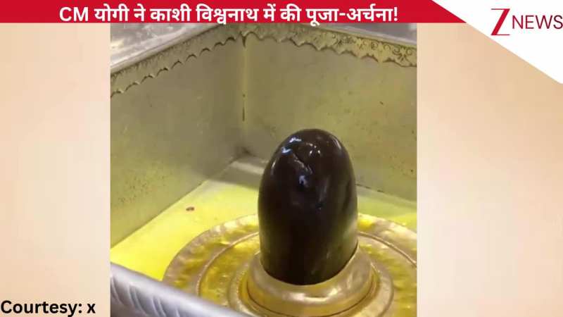 मुख्यमंत्री योगी आदित्यनाथ पहुंचे वाराणसी, पूरी श्रद्धा के साथ सभी पुजारियों के साथ शिवलिंग की पूजा-अर्चना, वीडियो देखिए