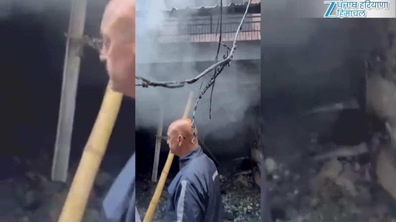 मंडी में आग का कहर! देखते ही देखते जल गया पूरा स्टोर, Video