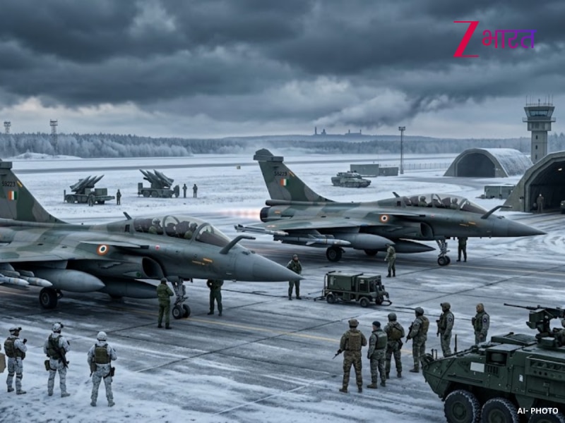 रूस की बॉर्डर पर Rafale की एंट्री, क्या Macron ने दे दिया बड़ा वार का इशारा? अब जंग में SU-57 Vs राफेल होगा!