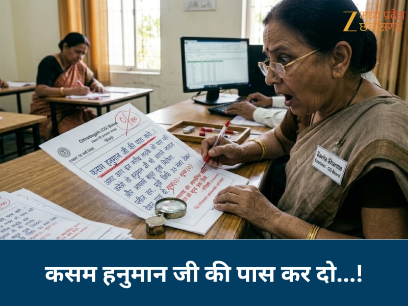 कसम हनुमान जी की पास करो...! CG बोर्ड की कॉपियों में छात्रों ने लिखा 'अनाप-शनाप', आज से पहले कभी नहीं सुनी होगी ऐसी गुहार