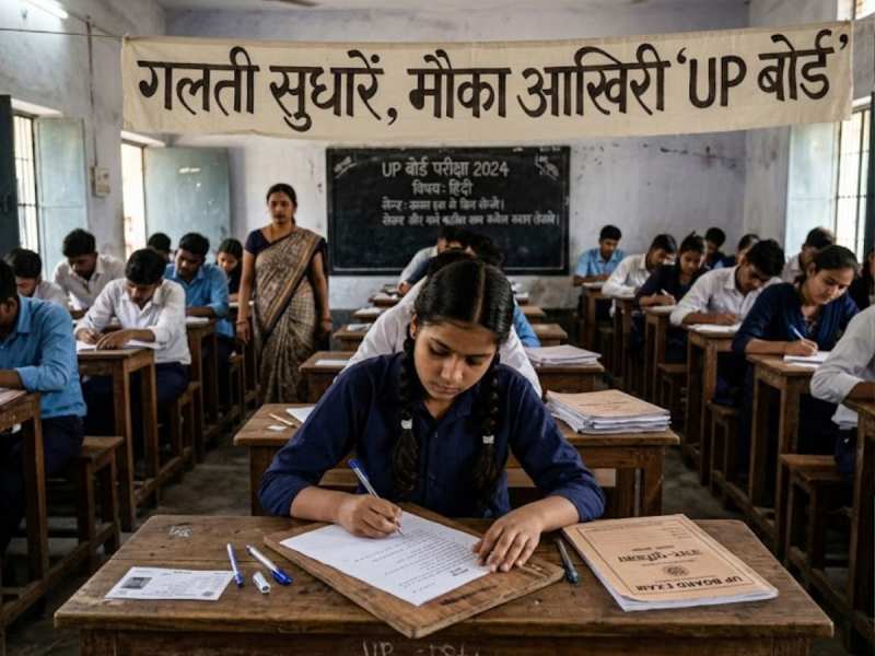 UP Board का अल्टीमेटम,नाम-एड्रेस की छोटी गलती भी पड़ेगी भारी, इस तारीख तक ही सुधार का आखिरी मौका!