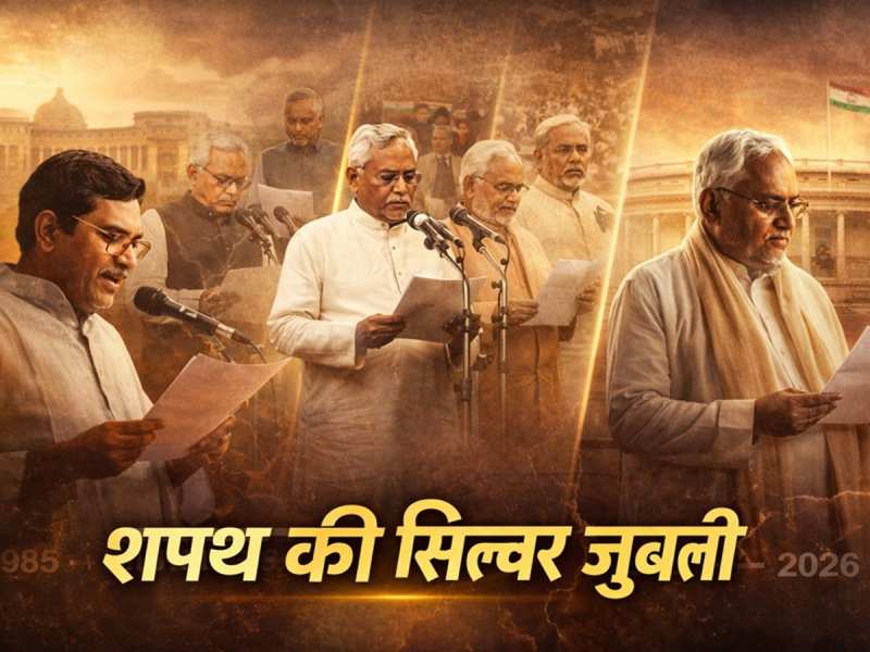 मैं नीतीश कुमार... आज 26वीं बार शपथ लेंगे बिहार के CM, देखें पहली बार कब ली थी ओथ