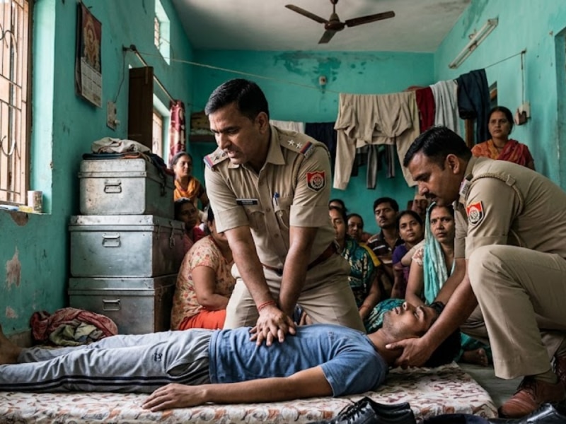 फंदे से लौट आई सांसें... कन्नौज पुलिस बनी देवदूत, CPR से बचाई युवक की जान