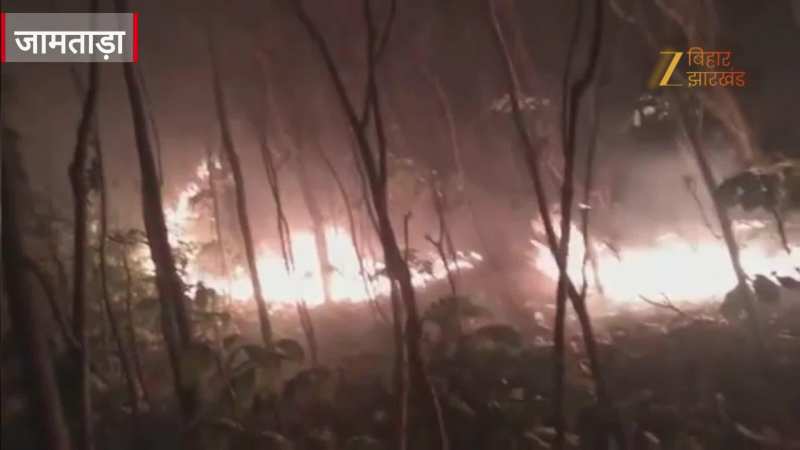 VIDEO: नारायणपुर के जंगल में लगी भीषण आग, बुझाने के लिए प्रशासन ने झोंकी ताकत