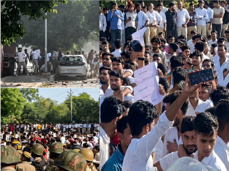 नोएडा में श्रमिक प्रदर्शन: 83 स्थानों पर 42 हजार कर्मचारी सड़क पर उतरे, 200 से ज्यादा हिरासत में; पुलिस कमिश्नर ने की शांति की अपील