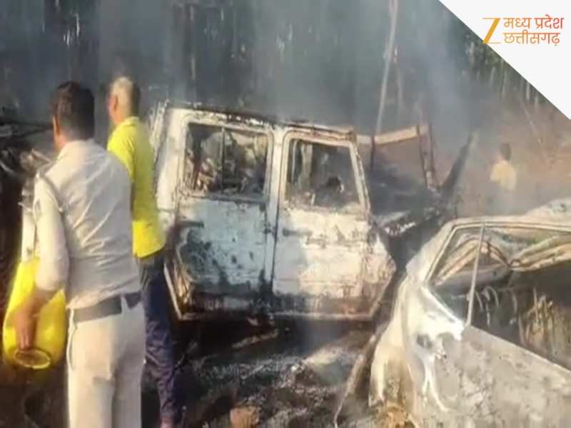 अमरकंटक में आग का तांडव! जंगल से थाने तक मचाई तबाही, हजारों गाड़ियां चपेट में आई