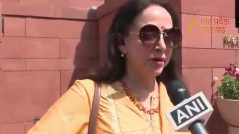 आज महिलाओं को सम्मान देने का दिन... नारी शक्ति वंदन अधिनियम पर हेमा मालिनी की प्रतिक्रिया