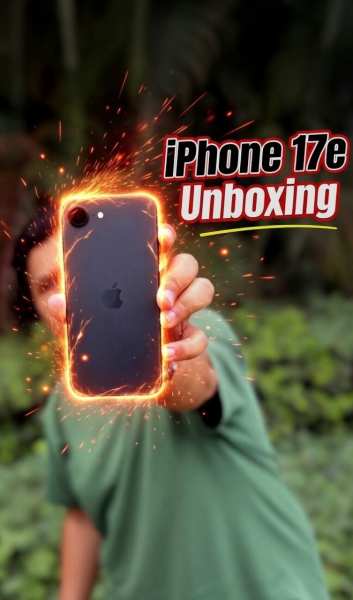 iPhone 17e Unboxing: स्लिम डिजाइन और धाकड़ कैमरा, इतनी कम कीमत में 'प्रो' वाली फीलिंग?