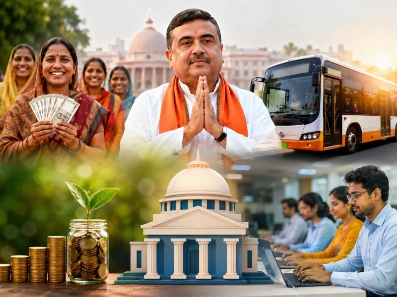 महिलाओं को ₹3000, फ्री बस और 7वां वेतन आयोग! शुभेंदु कैबिनेट के 5 बड़े फैसले महिलाओं को ₹3000, फ्री बस और 7वां वेतन आयोग! शुभेंदु कैबिनेट के 5 बड़े फैसले
