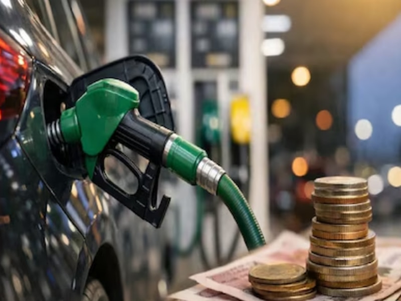 petrol diesel prices hiked in UP byabout 90 paise a litre 2nd time increase in a week check latest fuel rate | UP Fuel Price Hike: यूपी में फिर बढ़ी पेट्रोल-डीजल की