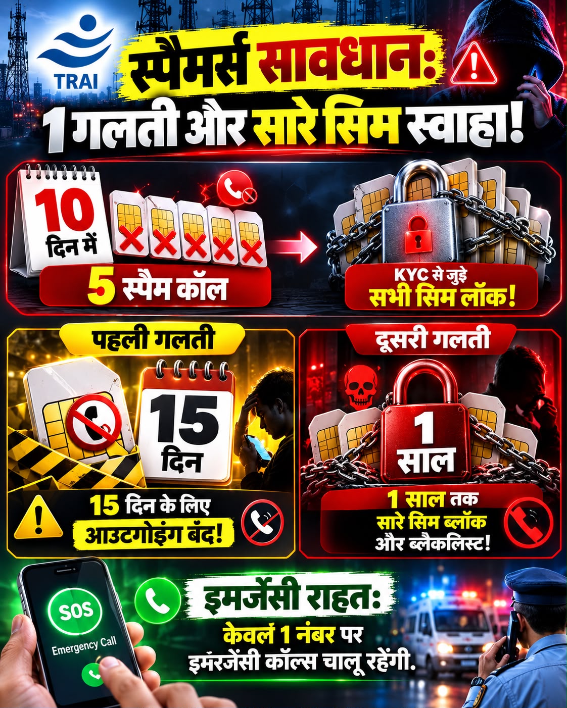 TRAI Spam Call Rules