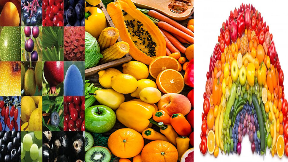 Rainbow diet food 7 colors of fruits vegetables gives new life, Know ...